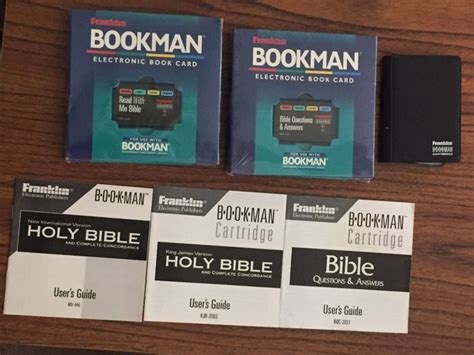 franklin bookman|franklin bookman bible cartridges.